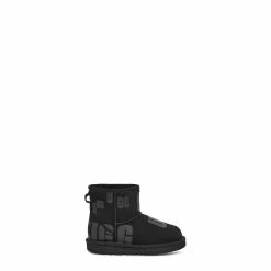 Best deal 😍 Ugg Ugg Clasic Grphc In24 for Baby 👟 Shoes and 🥾 Boots Colour Black ✔️