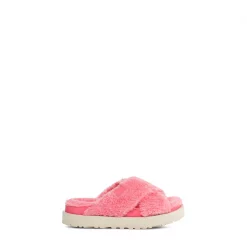 Flash Sale 🥰 Ugg Ugg Fz Sugr Cr Slide Ld24 for 👩 Women's Slippers Colour Pink Jasmine 👍