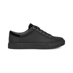 Outlet 😉 Ugg Ugg Baysider L Wthr Sn10 for Men's Trainers Colour Black Leather 😍