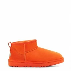 Best Pirce ✨ Ugg Ultra Mini 🥾 Boots for 👩 Women's 🥾 Boots Colour Orange Soda 😀