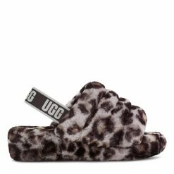Best reviews of 👍 Ugg Fluffy Yea Print 🩴 Sandals for 👩 Women's Slippers Colour Stormy Grey ✨