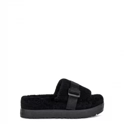 Promo ๐ Ugg Ugg Fluffita Slpr Ld00 for ๐ฉ Women's Slippers Colour Black ๐
