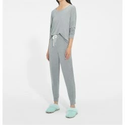Discount ๐ Ugg Ugg Birgit Set II Ld24 for Pyjamas Colour Grey Heather ๐
