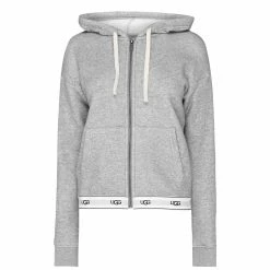 Best reviews of 😉 Ugg Sena Tape Zip Hoodie for Hoodies and Sweatshirts Colour Grey Heather 🔥