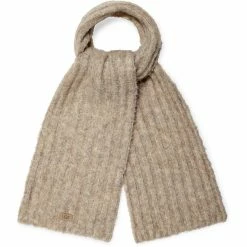 New 😉 Ugg Boucle Scarf for 👩 Women's Scarves Colour Oatmeal 😉